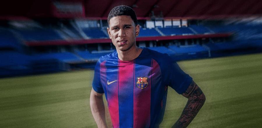 巴萨官方：荷兰小将尤文斯利-昂斯坦加盟，合同期至2028年